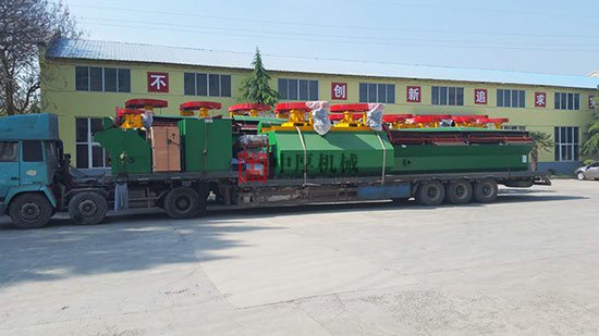 鄭州中厚機械云南新型浮選機發貨